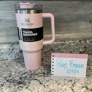 Pink Pearlescent Stanley 40oz